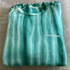 Madhappy Limited Heritage Oversized Crewneck in Seagrass • Size Small •